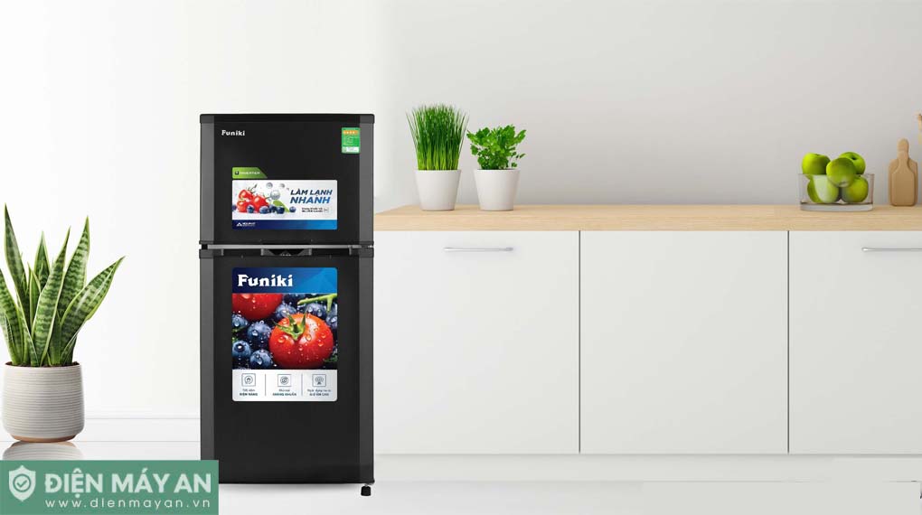 Tủ Lạnh Funiki Inverter 159 Lít HR T8159TDG - thiết kế